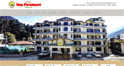 Desktop Screenshot of hotelnewparamount.com
